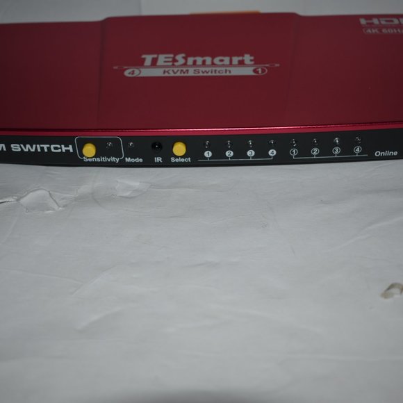 HDMI 4K KVM Switch 2 port HKS0201A2U Supports UHD 4K 60Hz Mouse Keyboard - Picture 8 of 9